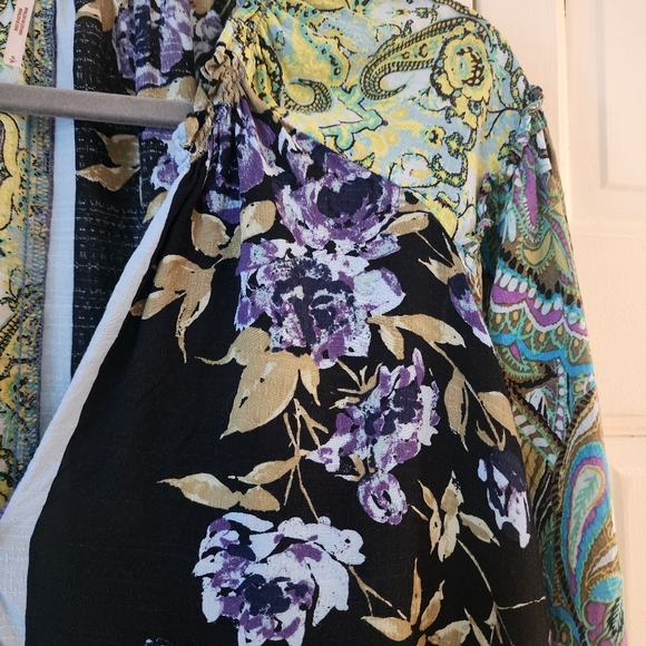 Free People Multicolor Paisley Blouse - Picture 6 of 10